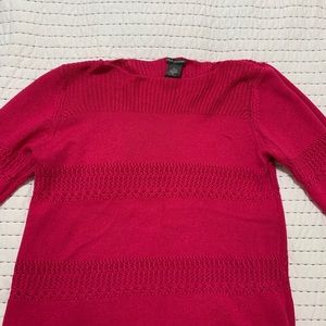 Dark pink sweater